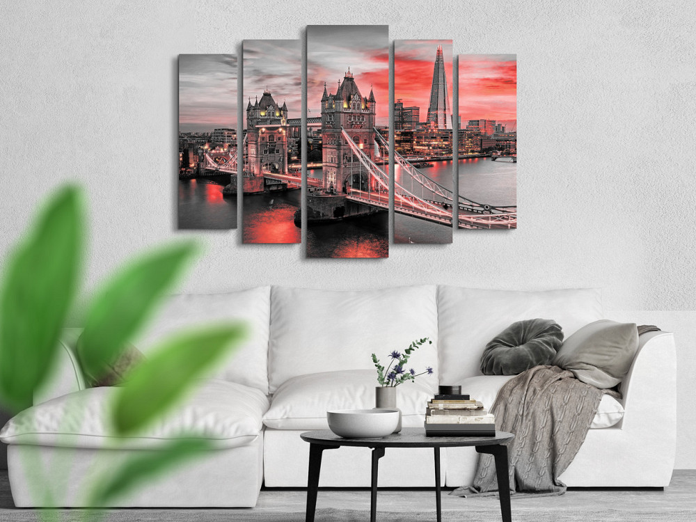 Модульна картина Лондон Захід Art-275_5 ( 80х118см ) Київ - фото 2