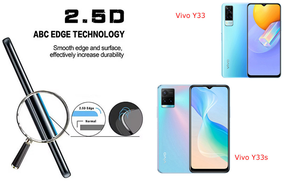 Защитное стекло ArmorGlass для Vivo Y33, Vivo Y33s – устойчивое к царапинам и ударам Киев - изображение 2
