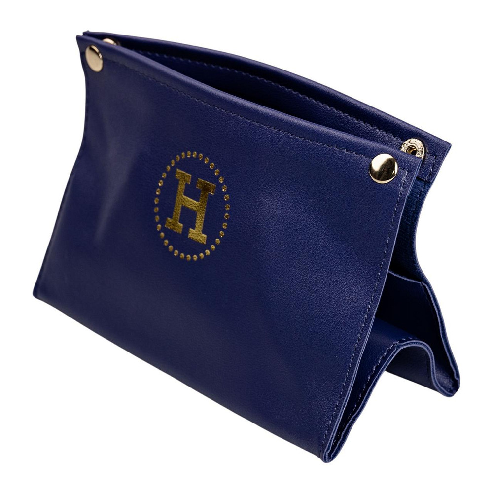 Yiwu Серветниця з еко шкіри 20×7.5×11.5 см для серветок на кнопках Синій HP-3-213BL Коломия - фото 3