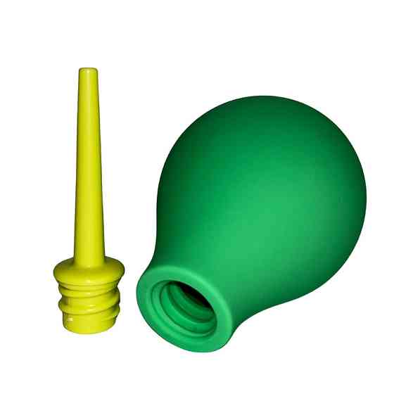 Анальний душ UNIVIBE Green and Yellow зелено-жовтий Sex Aura Київ
