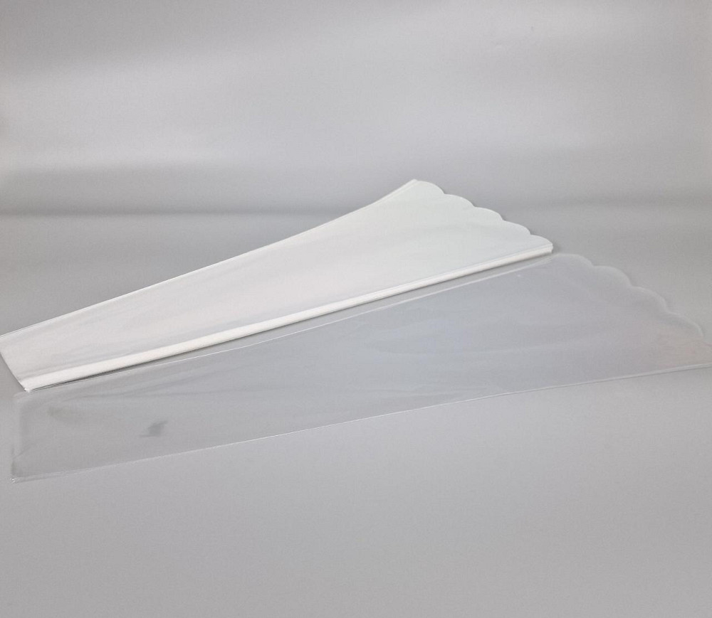 Конусне паковання під квіти h70/10низ/30верх прозоре (100 шт.) 201 (100 шт.) Харків - фото 1