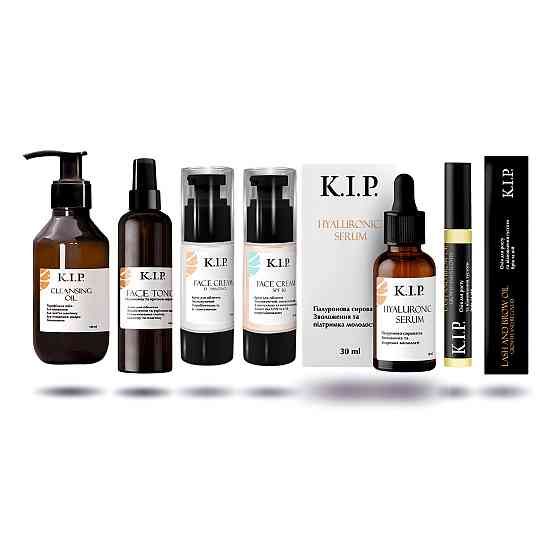 Розширений набір для догляду за обличчям Зволоження та підтримка молодості K.I.P. Київ