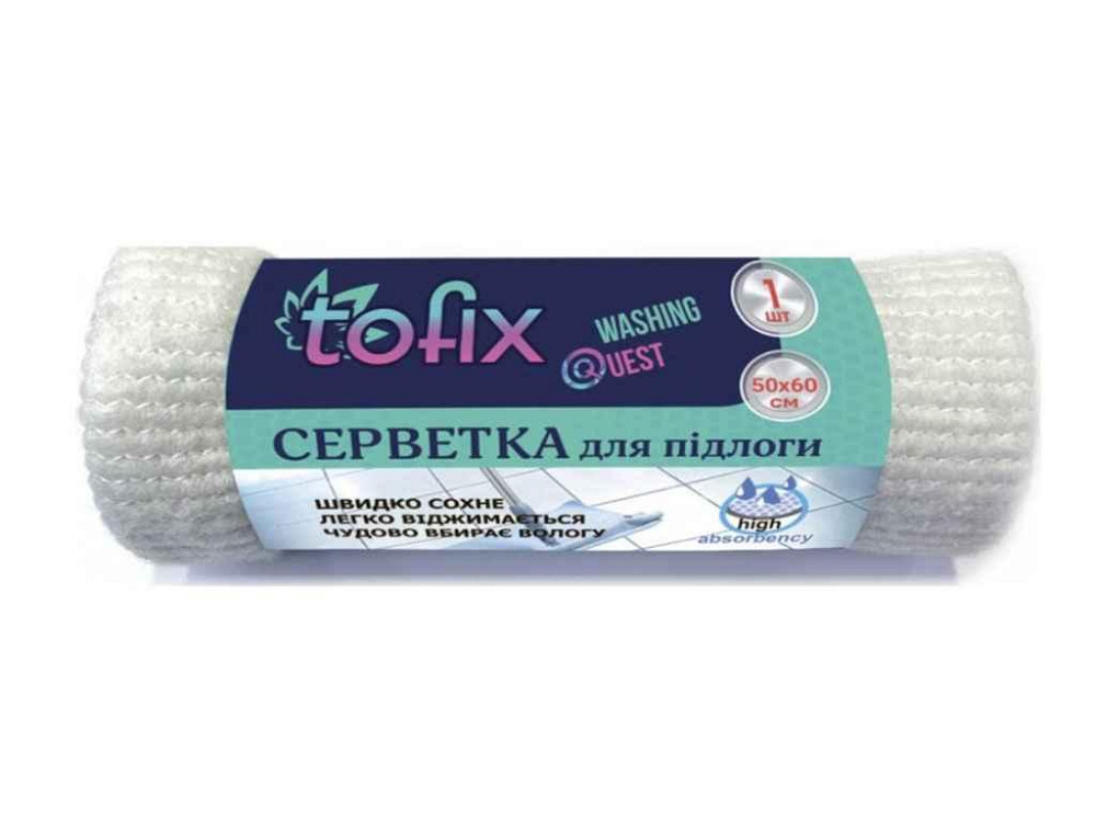 Серветка для підлоги 50*60 см. ТМ PRO fessional Solmir Киев - изображение 1