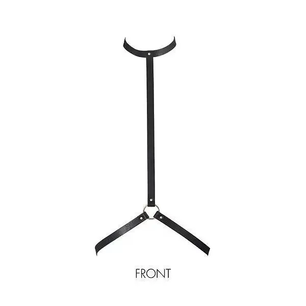 Портупея Bijoux Indiscrets MAZE - I Harness Black, екошкіра, дуже стильна Львів - фото 1