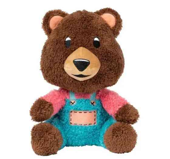 М'яка іграшка для собак FuzzYard Ведмедик Пушик S Луцк