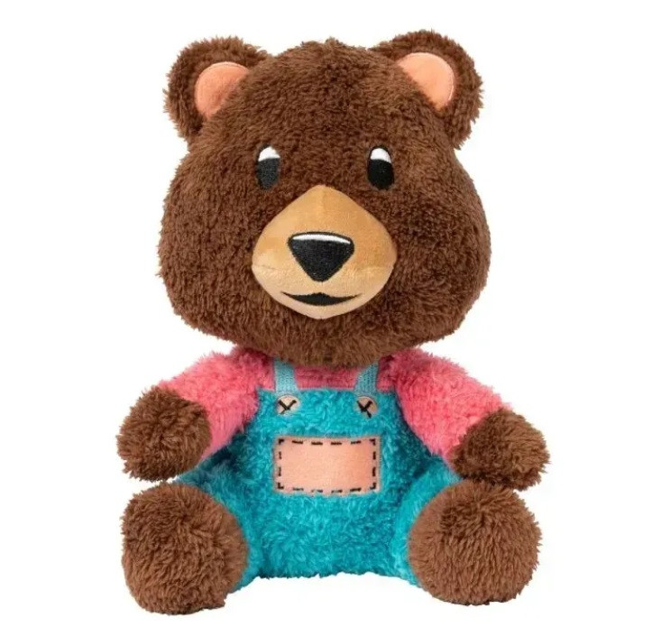 М'яка іграшка для собак FuzzYard Ведмедик Пушик S Луцк - изображение 1