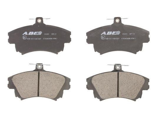 ABE C15043ABE – Комплект дискових гальмівних колодок для Volkswagen Golf, Passat, Audi A3, Seat Leon (2003–2015) Ковель - фото 1