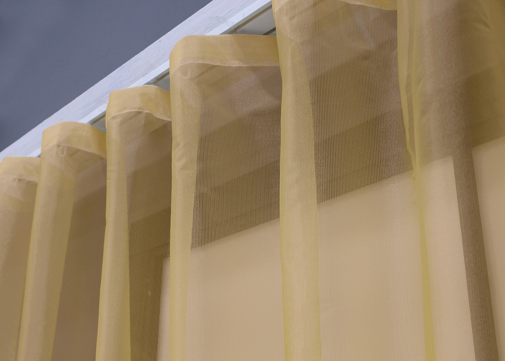 Кухонна арка VR-Textil № 000к з макраме жовтий з білим 260х150 см (51-207) Київ - фото 5