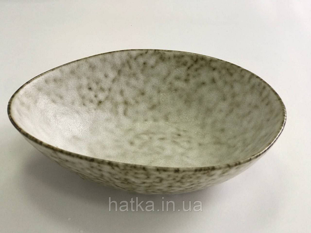 Салатник овальний Olens "Нормандія" 20.5*17.5*6см кераміка кругла для дому та ресторану Київ - фото 1