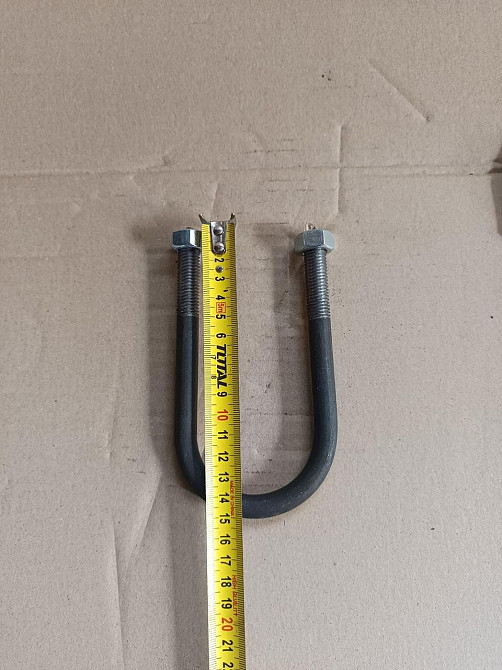 Стремянка посилена з гайкою на трубу діаметр 48 мм Вінниця - фото 3