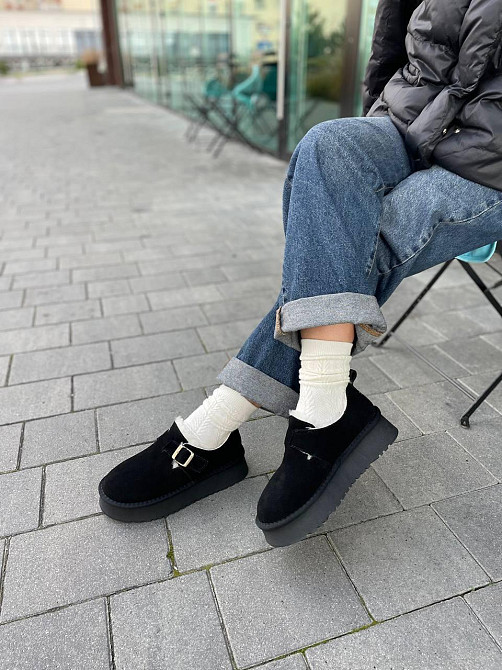 ALLSY Угги жіночі ALLSY 232536-28V чорні (зима, замша натуральна) (5662) 37 Коломыя - изображение 6