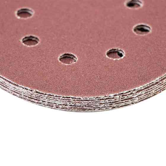 Шліфувальне коло 8 отворів Ø125мм P80 (10шт) SIGMA (9122651) Рівне