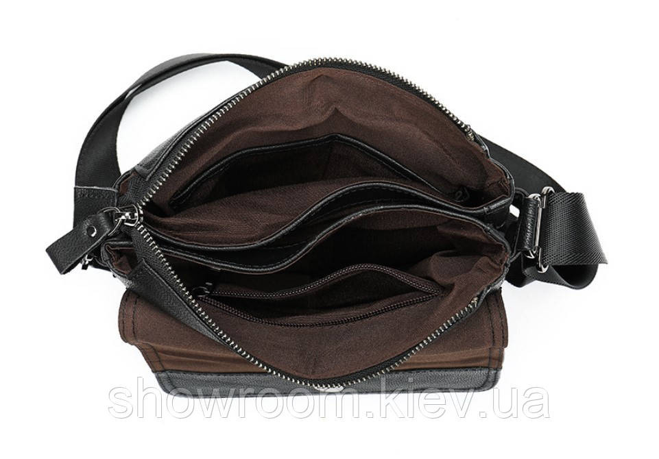 Мужская кожаная сумка планшетка Leather Collection (5046) Киев - изображение 6
