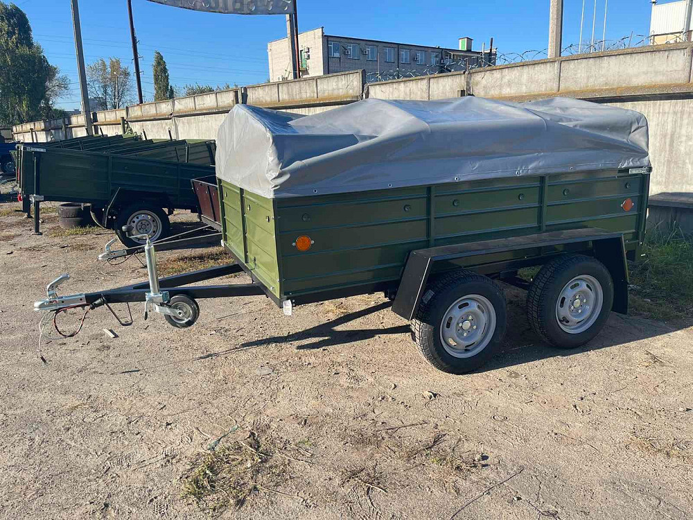 Новий двовісний причіп Кременчуцького заводу Дніпро-275 Переяслав-Хмельницький - фото 1