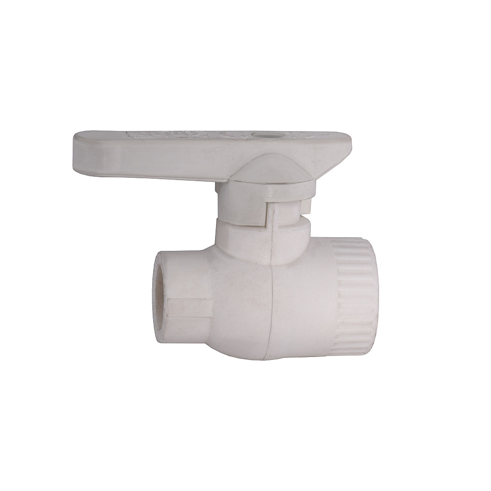 Кран кульовий Kalde PPR (латунь) ф20x1/2 вн. (білий)  21010 Тернополь - изображение 1