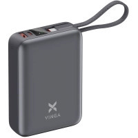Батарея універсальна Vinga 20000 mAh 45W Display Cable (VPBB2045C) Київ - фото 1