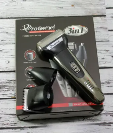 Машинка для стрижки триммер бритва Gemei GM-598 3 в 1 Коломыя