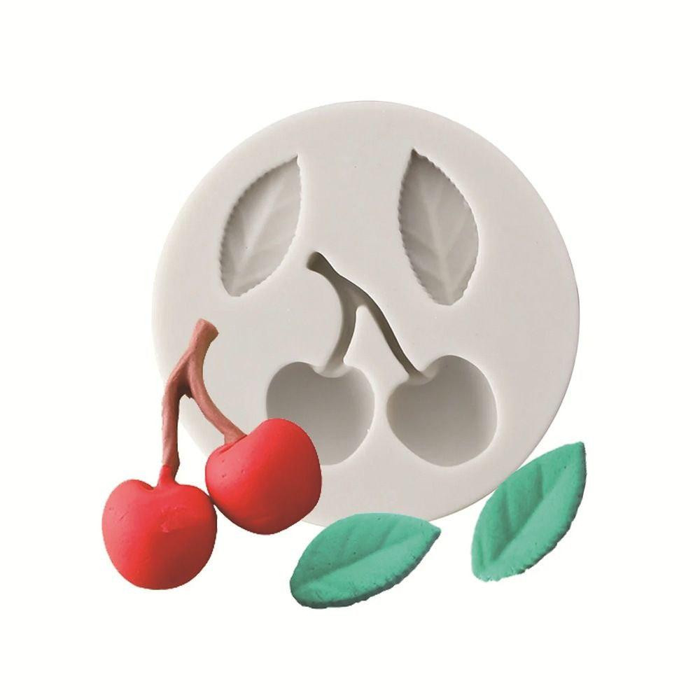 Молд силиконовый Вишня 55 мм серый Киев - изображение 5