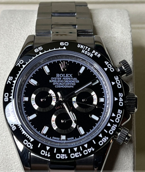 Чоловічий годинник Rolex Cosmograph Daytona Panda Black Dial Ролекс. Киев - изображение 4