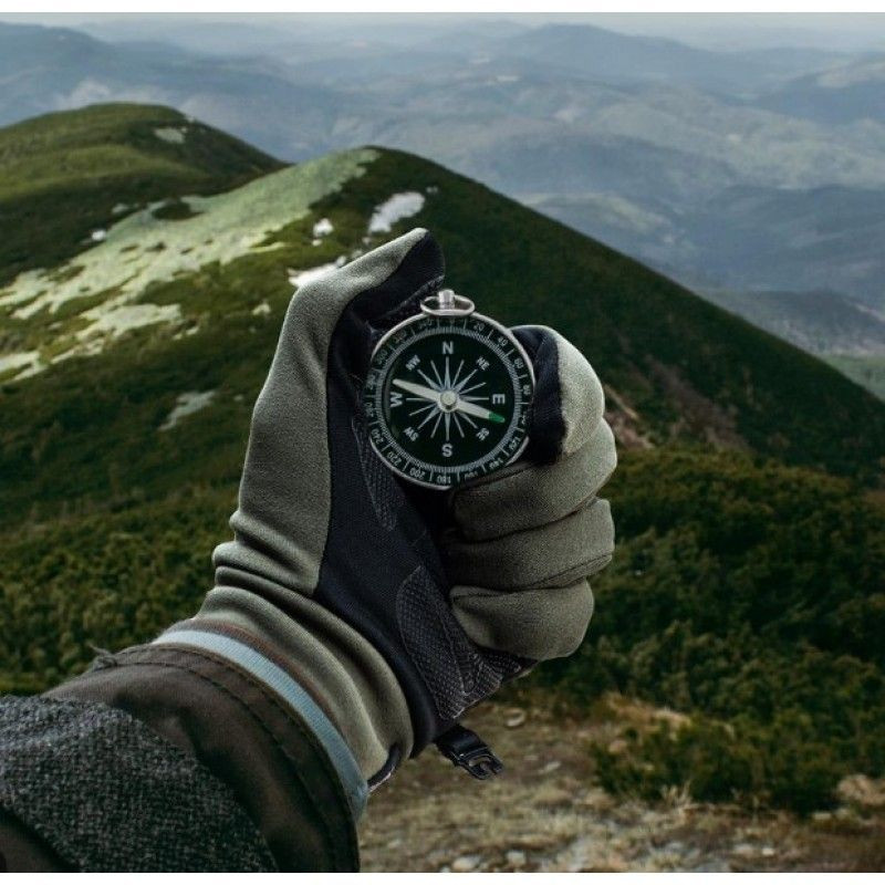 Рукавички трикотажні з покращеним хватом Naturehike NH20FS032, розмір М, оливковий Київ - фото 3