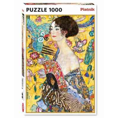 Пазл Piatnik Дама з віялом Клімт, 1000 елементів (PT-552748) Вінниця