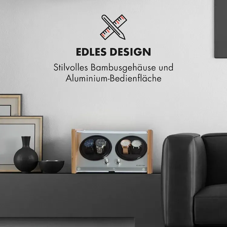 Уценка! Шкатулка ротатор ротомат Klarstein Hanoi 4 для подзавода 4-х часов Германия Днепр - изображение 14