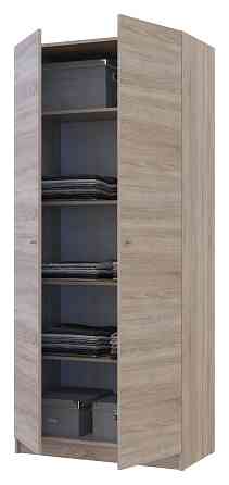 Шафа розпашна з полицями Doros Промо 90х48х204 см Дуб сонома (DRS-011200) Львів