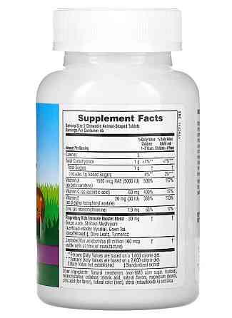 Зміцнення імунітету Kids Immune Source of Life Animal Parade тропічні ягоди 90 тварин Київ