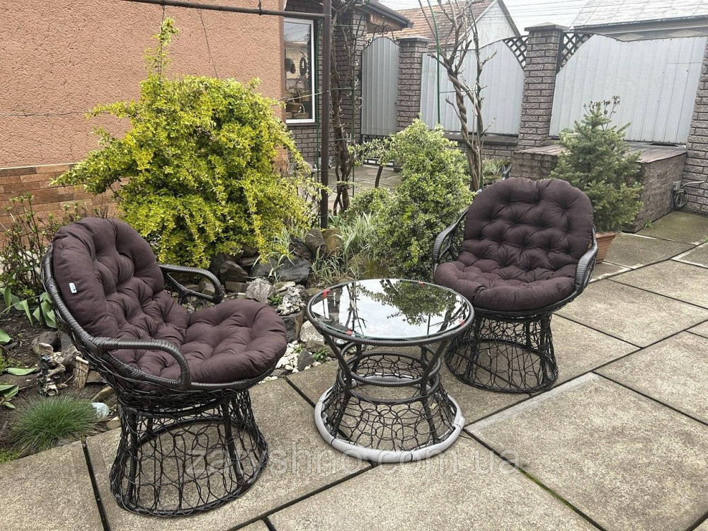 Плетені меблі вуличні з ротанга Київ - фото 6