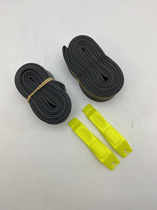 Камери для велосипеду(2 шт) 27,5х1,96 ніпель автомобільний (Shreder) + бортувальні лопатки (2 шт) Луцьк - фото 1