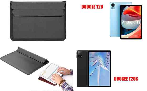 Чохол-конверт VitoCase для DOOGEE T20, T20S, з функцією підставки для планшета Чорний Київ