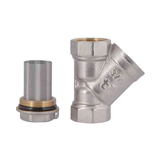 Фільтр Thermo Alliance Standart для газу 3/4" ВВ нікель, косий TAS125G20 Київ