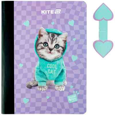 Блокнот Kite з магнітною закладкою Studio Pets А5, 60 аркушів, клітинка (SP25-192) Вінниця