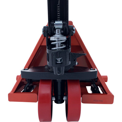 Візок гідравлічний Vulkan 2т/1150мм, колесо 200*50мм, червоний (CBY-AC2.0T) Вінниця - фото 2