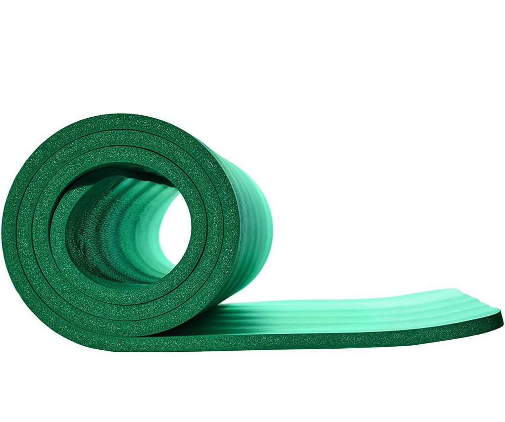 Килимок для йоги та фітнесу PowerPlay 4151 NBR Performance Mat Зелений (183x61x1.5) Луцьк - фото 5