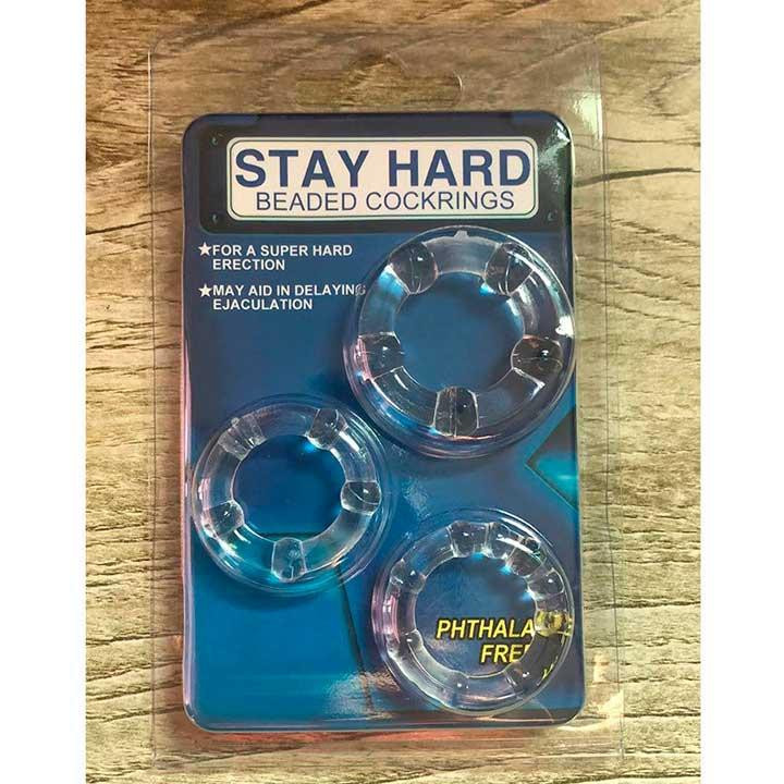 Набор эрекционных колец (3 шт) прозрачный Винница - изображение 1