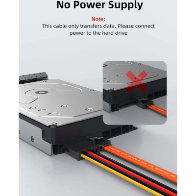 Кабель для передачі даних SATA III 0.5m 90° corner Cabletime (CA915903) Вінниця - фото 7