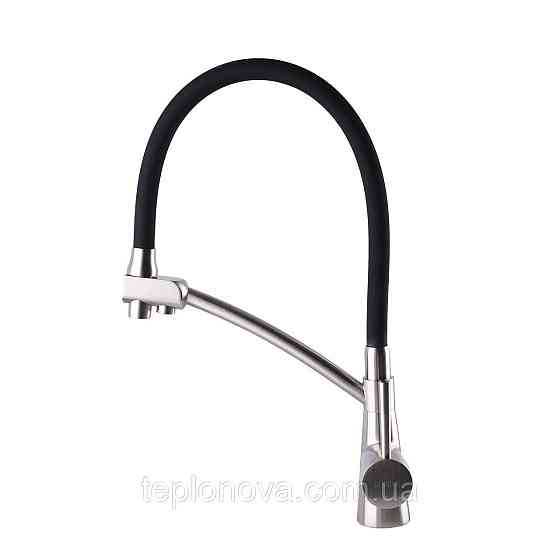 Смеситель для кухни под осмос Globus Lux LAZER GLLR-0700-8-STSTEEL Черновцы