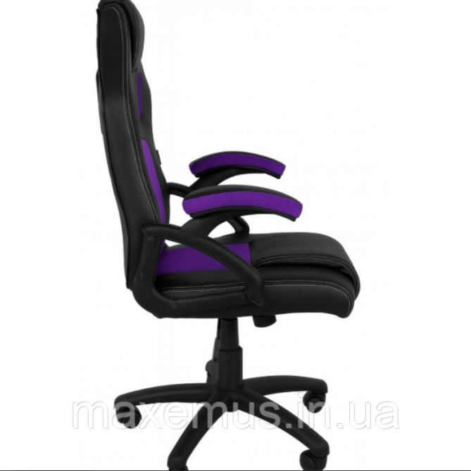 Компьютерное кресло с сетчатой спинкой YS-6056 мягкое офисное кресло для работы за ноутбуком фиолетовое Мостиска - изображение 4