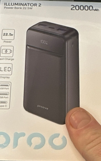 Портативная Батарея Proove Guardian 20000mah. Харьков - изображение 2