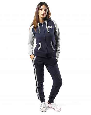 Спортивний костюм жіночий Leone Grey/Blue S Кам'янське