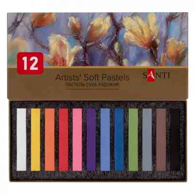 Пастель Santi суха 12 кольорів (353693) Винница
