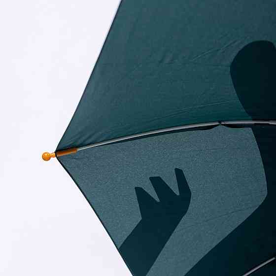 Детский зонт-трость зеленый, прочный и надежный Киев