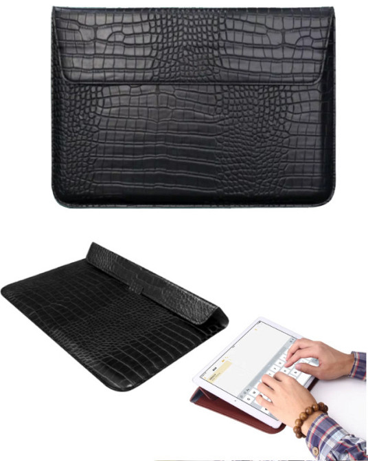 Чехол-конверт VitoCase для Teclast P50, с функцией подставки для планшета Коричневый Киев - изображение 5