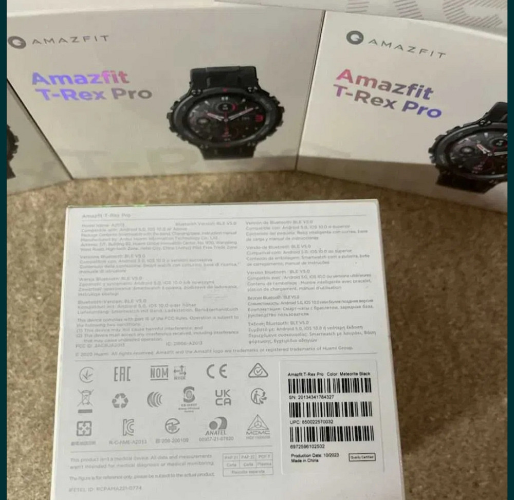 СМАРТ - Часы: AMAZFIT T-REX Pro METEORITE Новый ! Киев - изображение 2