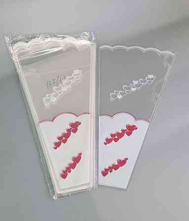 Упаковка конус под цветы h60/ 8низ/32верх(100 шт) узор 167 (4) (100 шт) Харьков