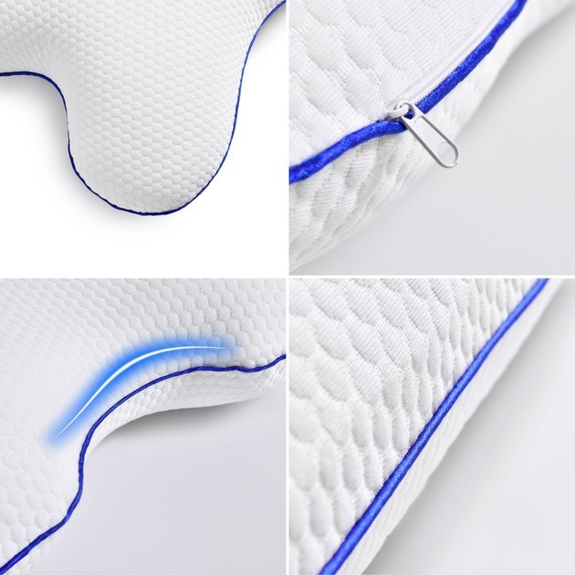 Подушка IDEIA ортопедическая MEMORY FOAM в форме бабочки 58х50х12 см с эффектом памяти Черновцы - изображение 2