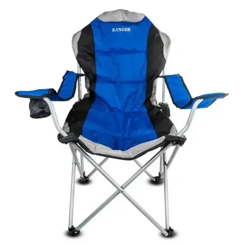 Кресло-шезлонг туристическое складное Ranger FC 750-052 (107х63х96см) Синий Винница