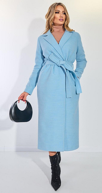 Кашемірове пальто з розрізами (42) Київ - фото 8