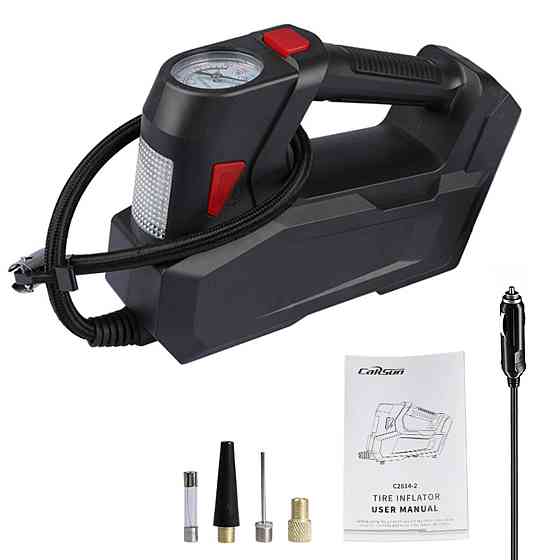 Автомобільний насос Carsun C2814-2 black (CSC2814) Киев